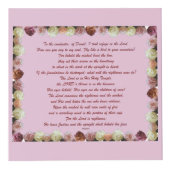 Psalm 11, Schrift, Bijbelversie, Kubus (Voorkant)