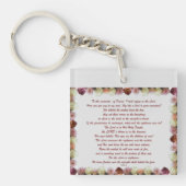 Psalm 11, Schrift, Bijbelversie, Sleutelhanger (voorkant)