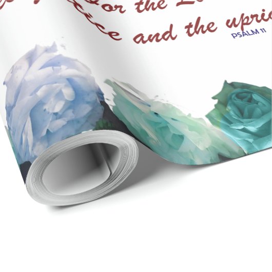 Psalm 11 Schriftkunst - Vertrouwen in de Heer Cadeaupapier (Rol Hoek)