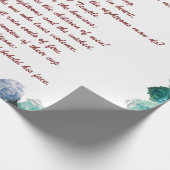 Psalm 11 Schriftkunst - Vertrouwen in de Heer Cadeaupapier (Hoek)