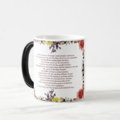 Psalm 11 Schriftkunst - Vertrouwen in de Heer Magische Mok (Voorkant links)