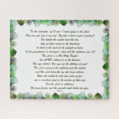 Psalm 11 Schriftontwerp voor de Verzen Legpuzzel (Horizontaal)