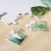 Psalm 11 Schriftontwerp voor de Verzen Legpuzzel (Zijkant)