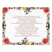 psalm 11 van David tot dirigent; Foto Afdruk (Voorkant)