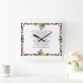 Psalm 11, vliegen als een vogel naar je berg, vierkante klok (Huis)