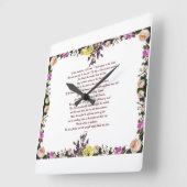 Psalm 11, vliegen als een vogel naar je berg, vierkante klok (Hoek)