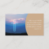 Psalm 121; 1-2 | CHRISTELIJK INSPIREREND Visitekaartje (Achterkant)