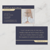 Psalm 121; 1-2 | CHRISTELIJK INSPIREREND Visitekaartje (Voorkant / Achterkant)