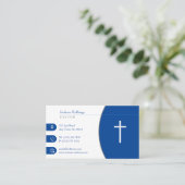 Psalm 121; 1-2 | CHRISTELIJK INSPIREREND Visitekaartje (Staand voorkant)