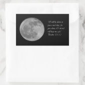 Psalm 121:1-2 Maan Christelijke Sticker (Tas)