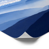 Psalm 121:1-2 Mijn hulp komt van de LORD Poster (Hoek)