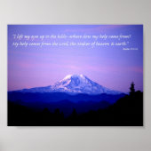 psalm 121:1-2 poster (Voorkant)