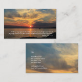 psalm 121; 1-2 - Religie Visitekaartje (Voorkant / Achterkant)