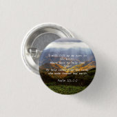psalm 121:1-2 ronde button 3,2 cm (Voorkant /achterkant)