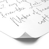 Psalm 121:1-2 script poster (Hoek)