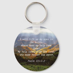 psalm 121:1-2 sleutelhanger