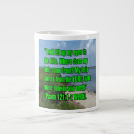 Psalm 121:1-2 WEBU Mug Grote Koffiekop