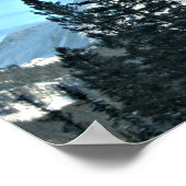 Psalm 121:1 Ik zal mijn ogen optillen... Poster (Hoek)