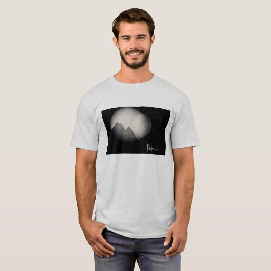 Psalm 121:1 t-shirt (Voorkant volledig)