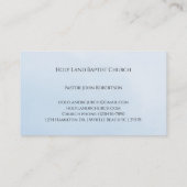 Psalm 121 1and 2 Church Visitekaartje (Achterkant)