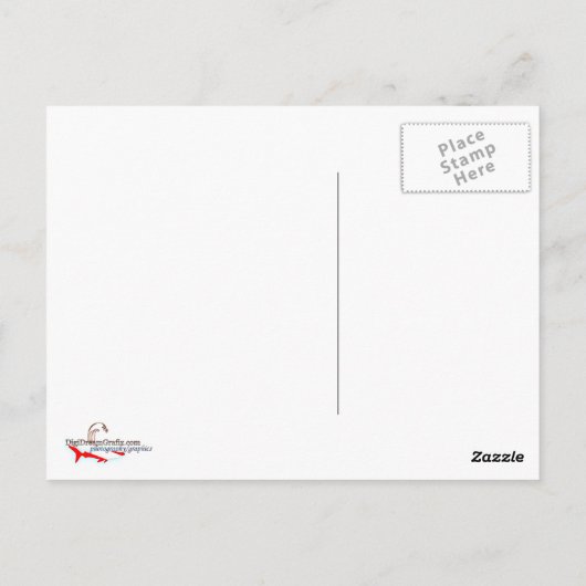 Psalm 121:7-8 De Heer zal u beschermen tegen alle Briefkaart (Achterkant)