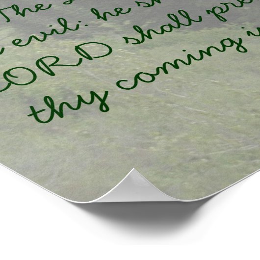 Psalm 121 BNI Herfsten Poster (Hoek)