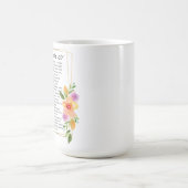 Psalm 121 Geometrisch Lijst Koffiemok (Center)