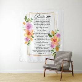 Psalm 121 Geometrisch Lijst Wandkleed