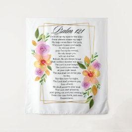 Psalm 121 Geometrisch Lijst Wandkleed