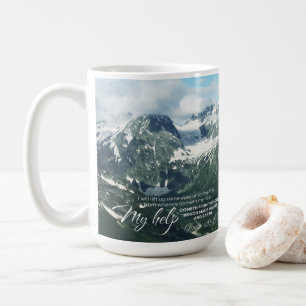 Psalm 121 Ik zal mijn ogen optillen naar de heuvel Koffiemok