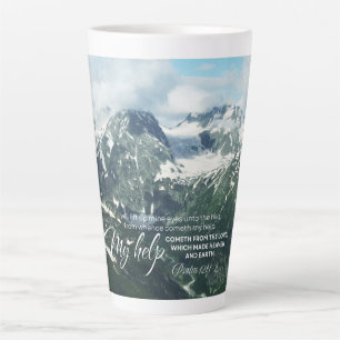Psalm 121 Ik zal mijn ogen optillen naar de heuvel Latte Mok