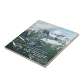 Psalm 121 Ik zal mijn ogen optillen naar de heuvel Tegeltje (Zijkant)