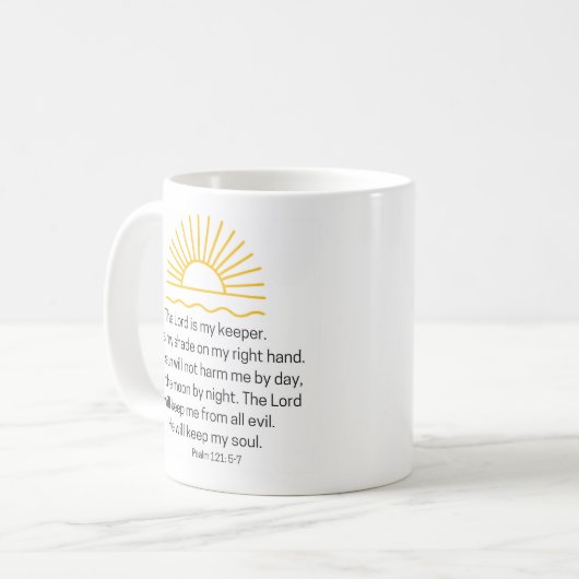 Psalm 121 KoffieMok (Voorkant links)