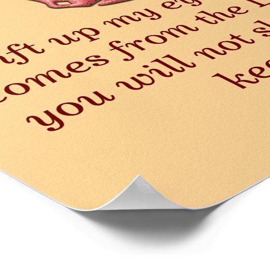 Psalm 121 - Kunstdruk Poster (Hoek)