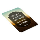 Psalm 121 - mijn hulp komt van de LORD Magneet (Rechterzijde)