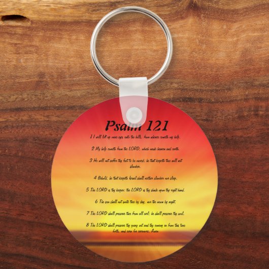 Psalm 121 sleutelhanger (Voorkant)