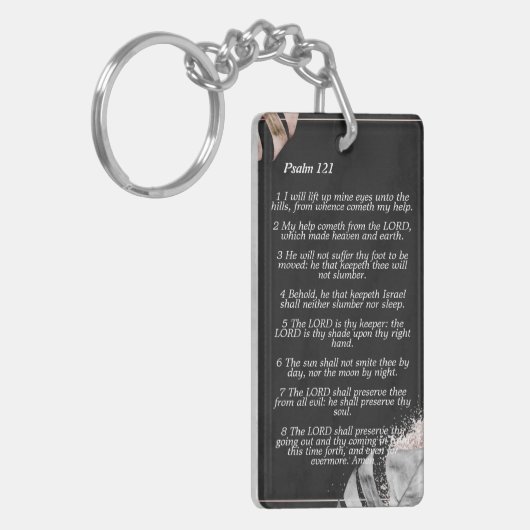 Psalm 121 sleutelhanger (Voorkant Links)