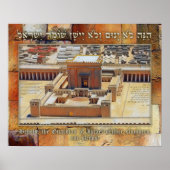Psalm 121 The Guarding of Israel Temple Art Print (Voorkant)