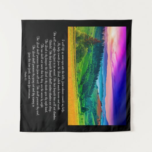 Psalm 121   wandkleed (Voorkant (horizontaal))