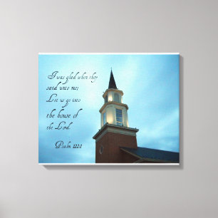 psalm 122:1 canvas afdruk