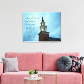 psalm 122:1 canvas afdruk (Insitu (Woonkamer))