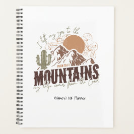 Psalm 123 gepersonaliseerde Christelijke IVF/onvru Planner