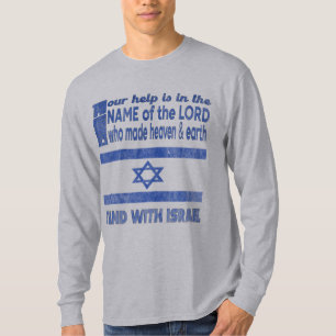 Psalm 124:8 Stand met Israël T-shirt