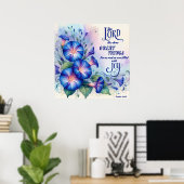 Psalm 126:3 Christelijk Poster (Thuiskantoor)