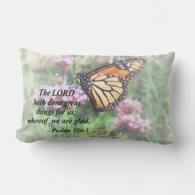 Psalm 126 3 De HEER heeft grote dingen gedaan Kussen (Voorkant)