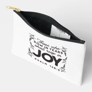 Psalm 126:5 Schrift Typografie – Oogsten in Vreugd Etui