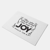 Psalm 126:5 Scripture Typography – Reap in Joy Deurmat (Schuin)