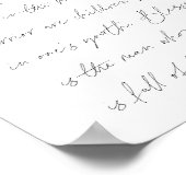 Psalm 127:3-5 script poster (Hoek)