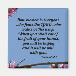 psalm 128:1-2 magneet