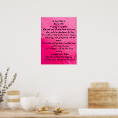 Psalm 128:1-4 poster (Keuken)